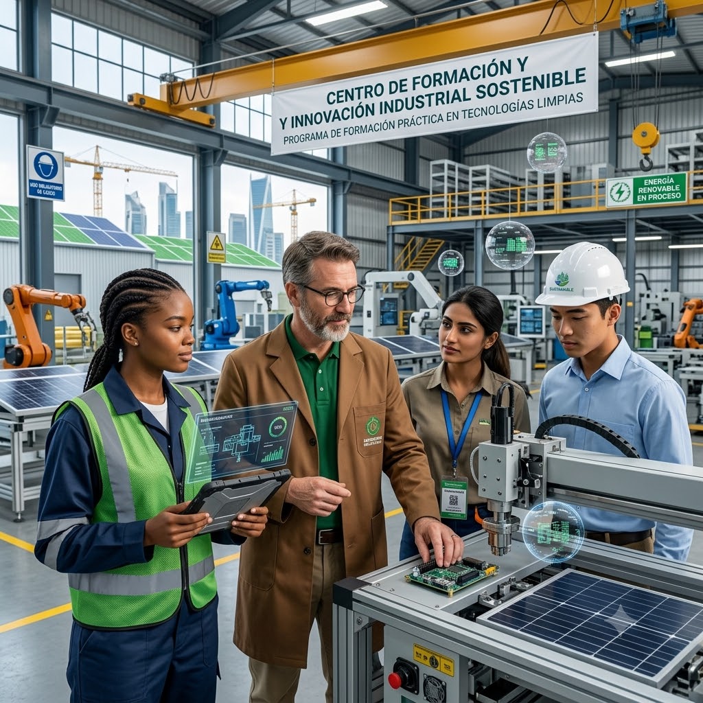 Alumnos en industria